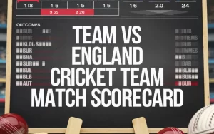 team vs england cricket team match scorecard