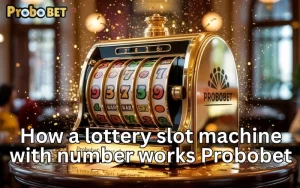 how a lottery slot machine with number works